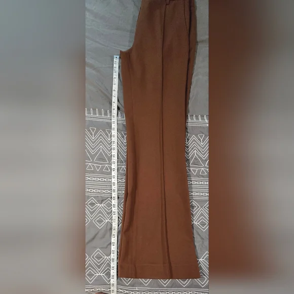 Dorothee Schumacher Brown Flared Trousers Size 3 (M) - Picture 3 of 8